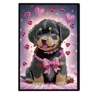 Notesbog rottweiler hvalp